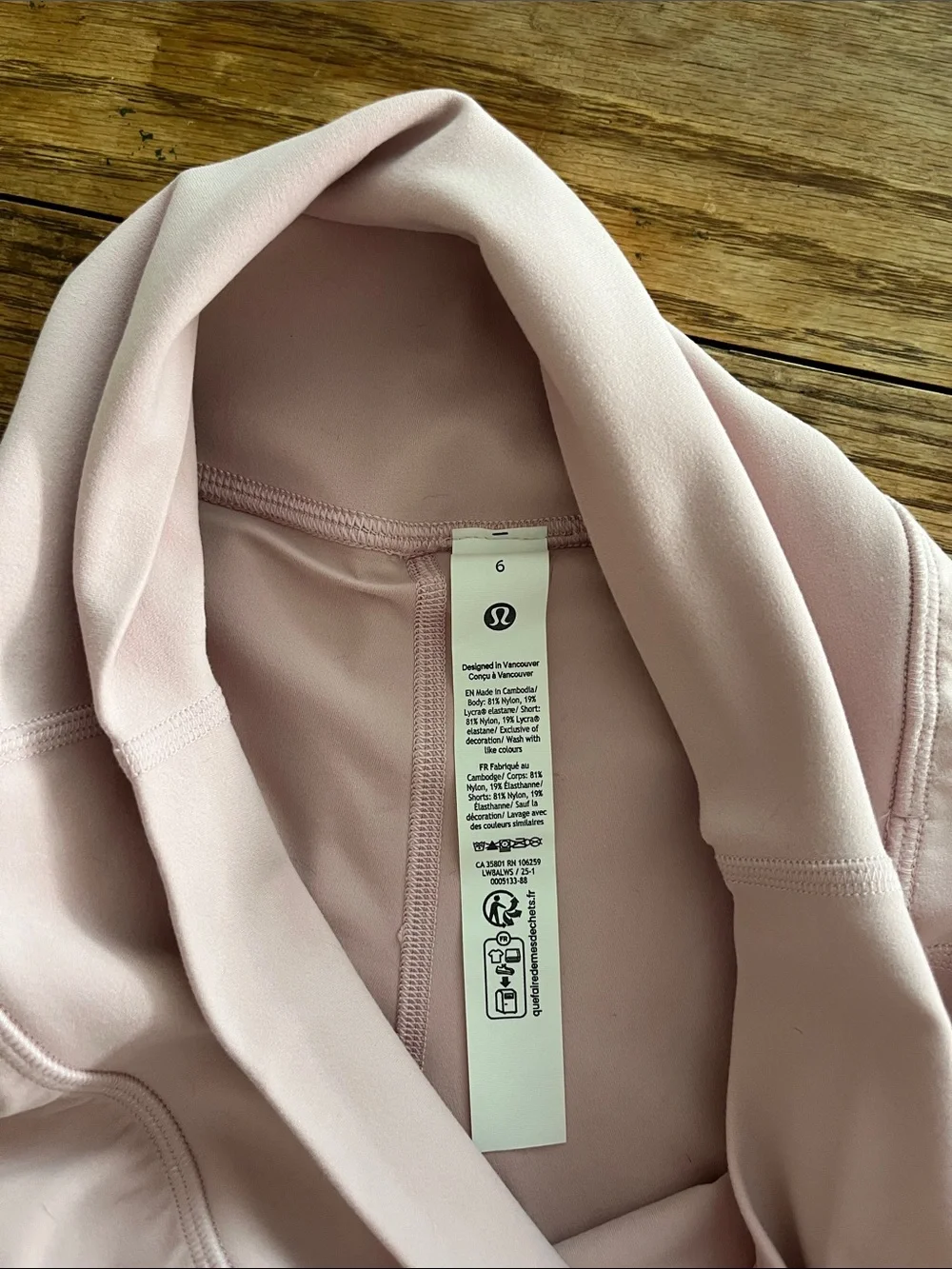 Lululemon Align High-Rise Skirt Light Pastel Pink Size 6 EUC